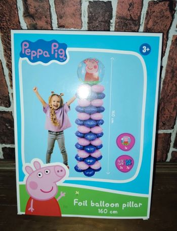 Tour de ballons Peppa pig 160 cm