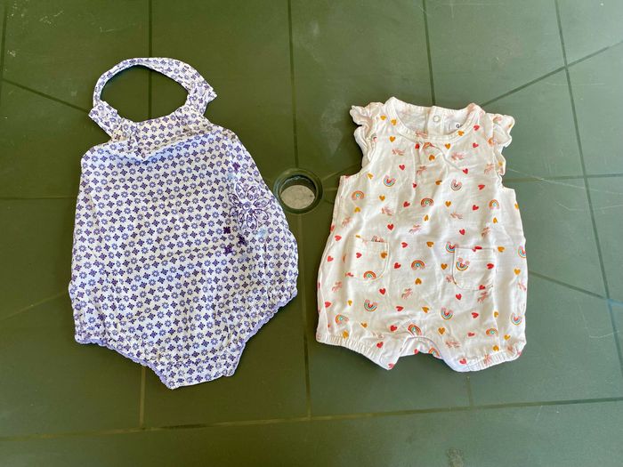 Lot de vêtements été fille 3 mois - photo numéro 4
