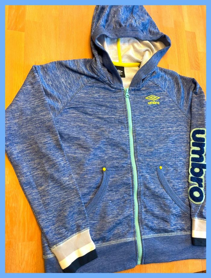 Veste de sport Umbro vintage avec logo brodé Taille S - photo numéro 2