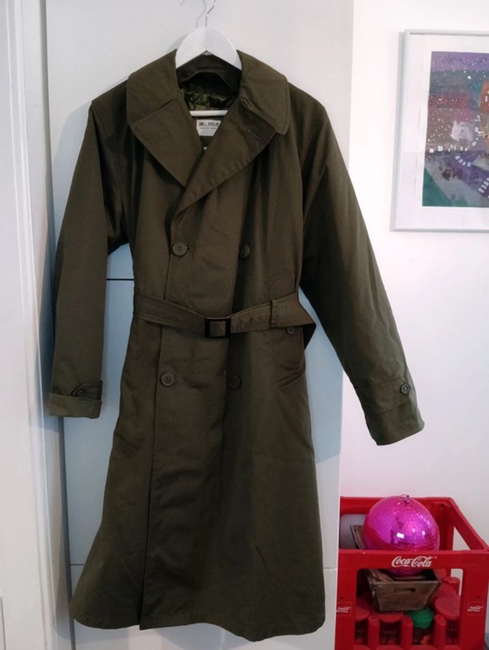 Manteau kaki Overcoat vintage US Army / armée américaine - photo numéro 4