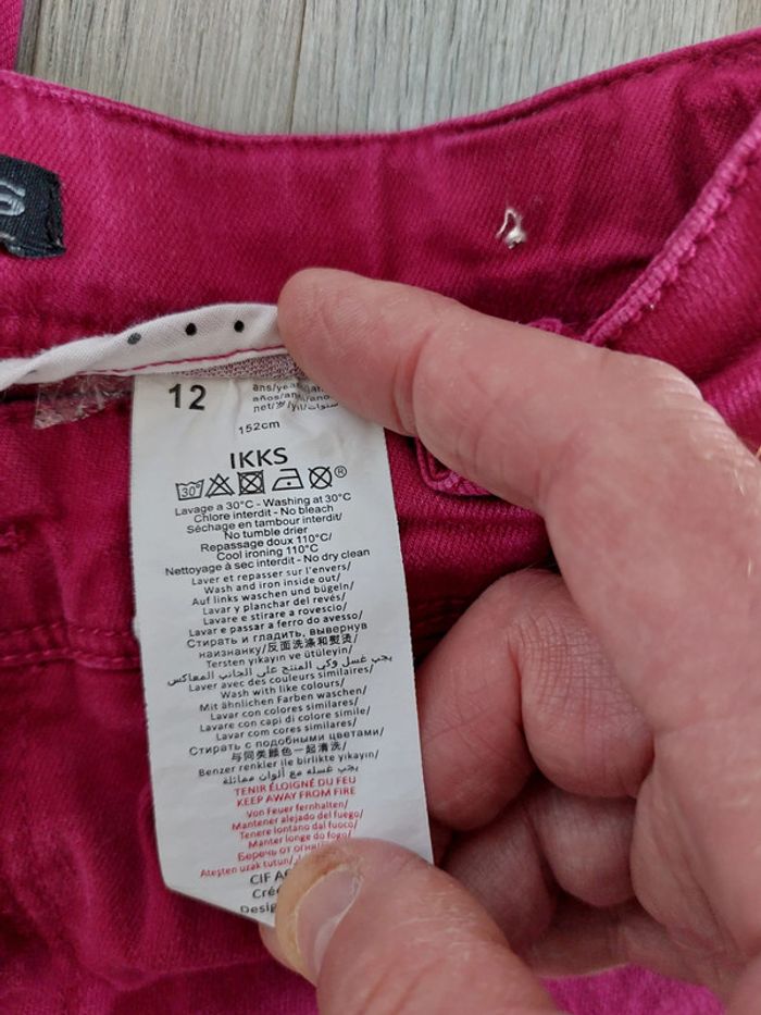 Jeans IKKS taille 12 ans - photo numéro 5