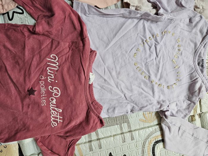 Lot 4 hauts manches 18 mois - photo numéro 2