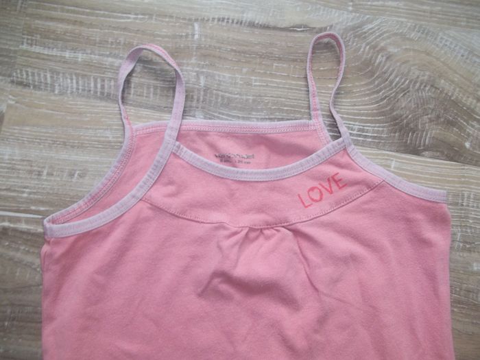 Ensemble 2 culottes - caraco rose orangé Vertbaudet 8 ans - photo numéro 2