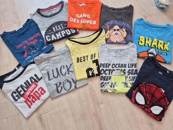 Lot tee shirts