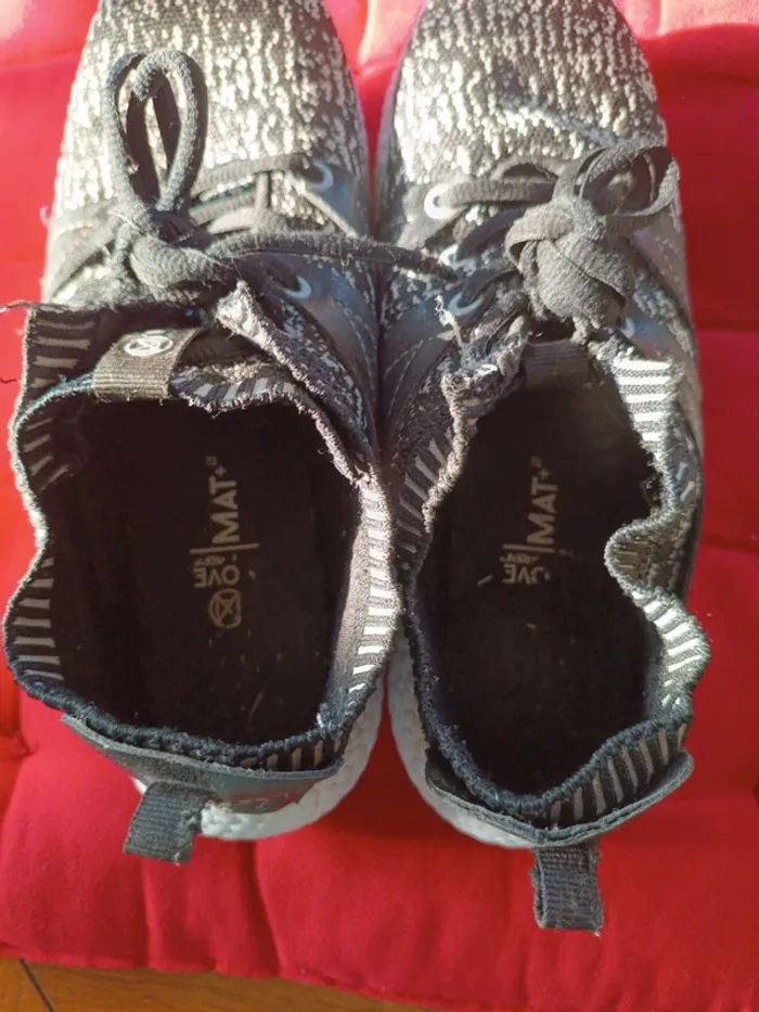 Sneakers chinés noirs 41 Ardene - photo numéro 7