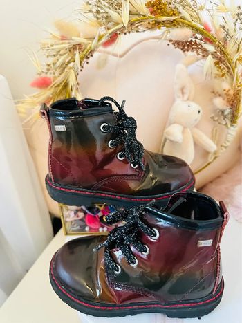 Bottines vernis chaude
