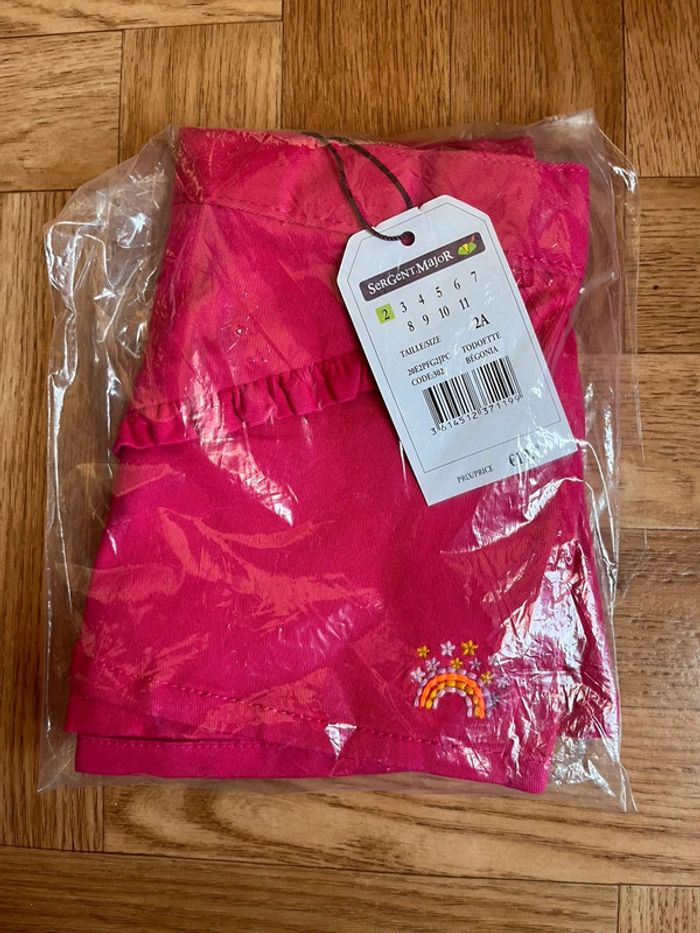 Jupe short fille 2 ans 92 cms sergent major