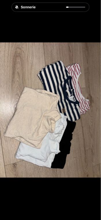 Lot tee-shirts garçon 9 mois