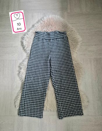 Pantalon en tweed * Kiabi *