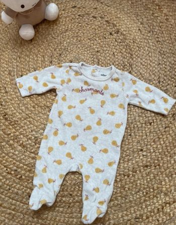 Pyjama bébé fille 1 mois