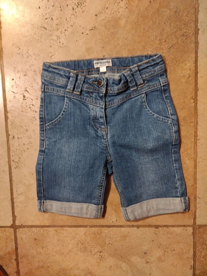 Bermuda fille en jean en 5 ans