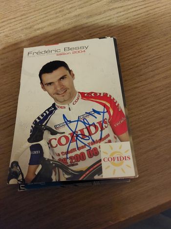 Coureurs cyclismes  Frédéric bessy 
