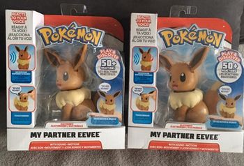 Lot 2 figurines interactives Pokémon evoli