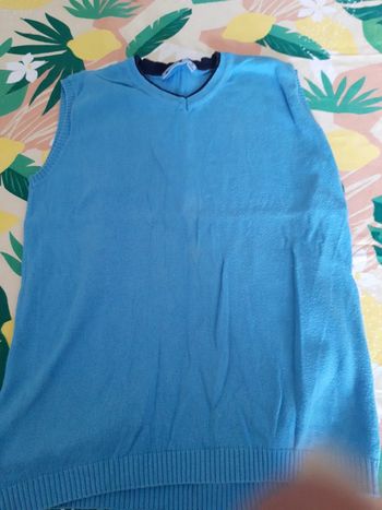 Pull débardeur col v