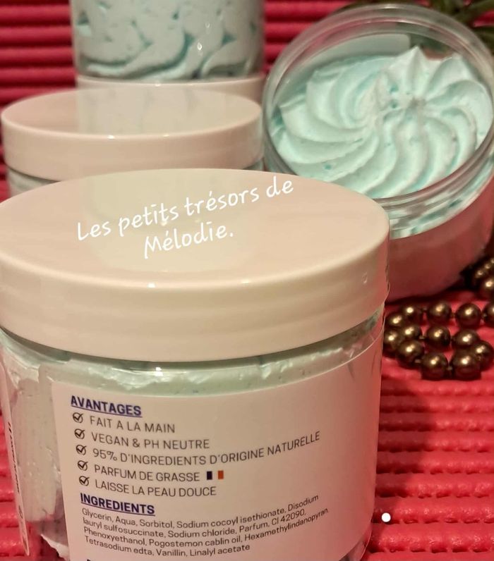 Savon Fouetté (Chantilly de douche) artisanal - photo numéro 2