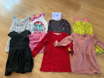 Lot vêtements fille 6 ans