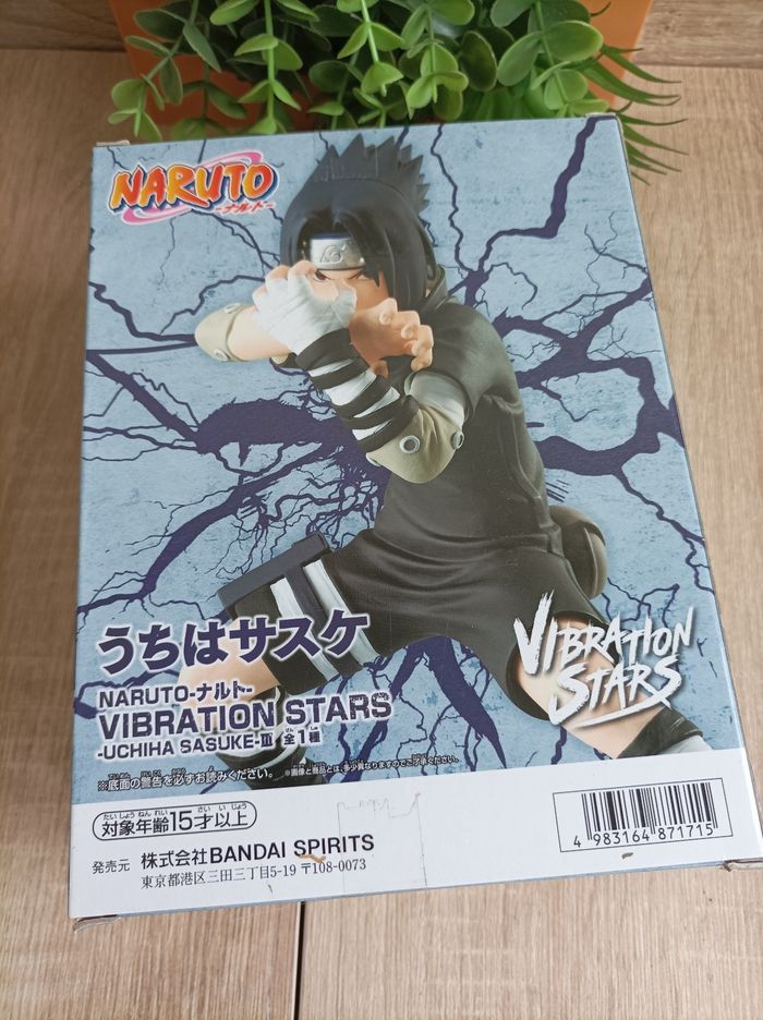 Figurine Sasuke Uchiwa banpresto vibration stars Naruto Bandai - photo numéro 3