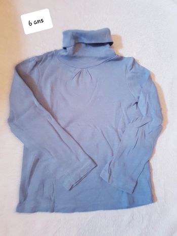 Sous pull vertbaudet 6 ans