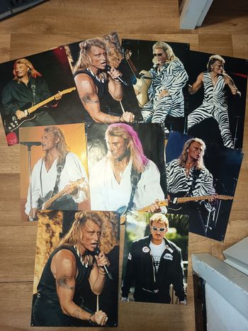 Gros lot de Johnny Hallyday 