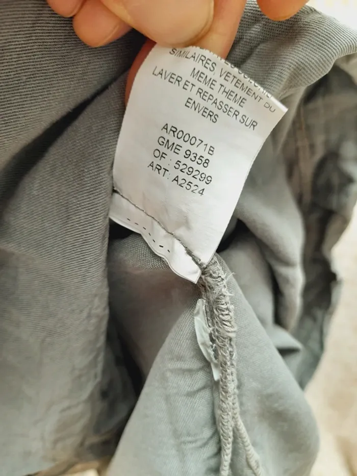 Robe gris/vert - photo numéro 7