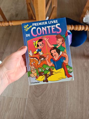 Premier livre de contes disney