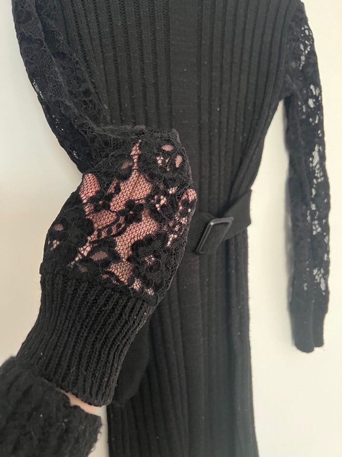 Robes noir M manches dentelles - photo numéro 4
