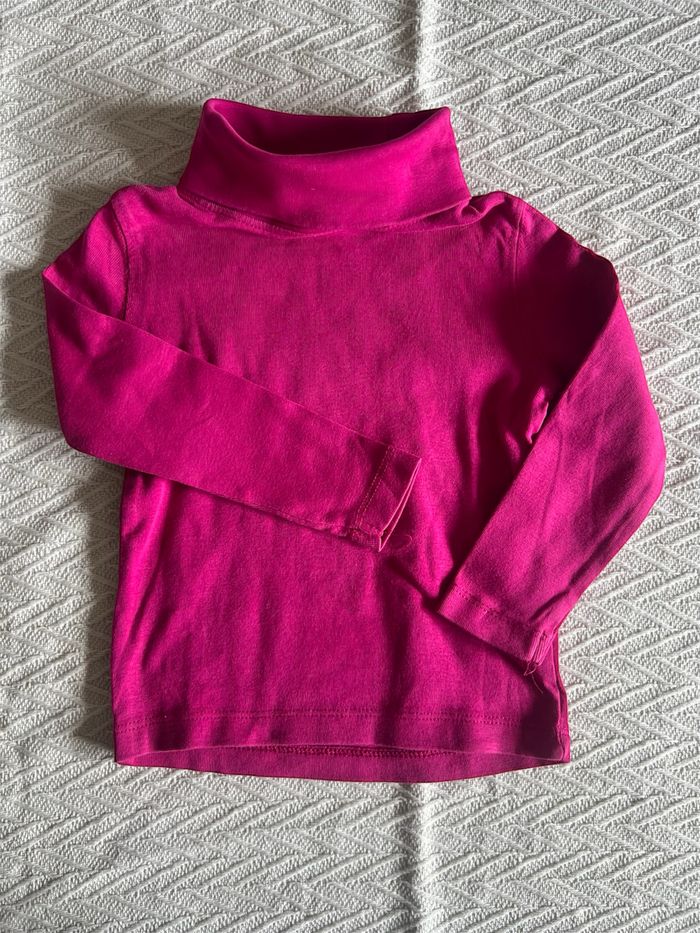 Pull col roulé bébé 12/24m
