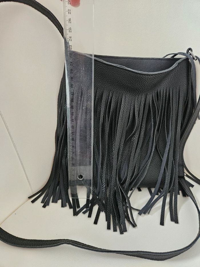 Sac bandoulière à frange - photo numéro 2