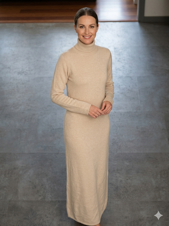 robe pull écru taille 1 Camaïeu neuve