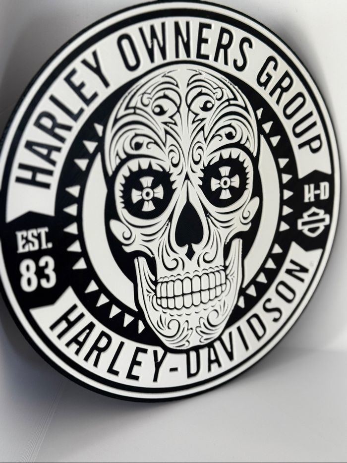 Hueforge vintage Harley Davidson - photo numéro 2