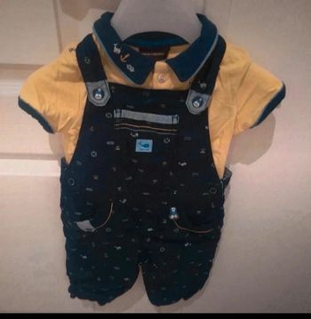 Ensemble été garçon sergent major 18 mois