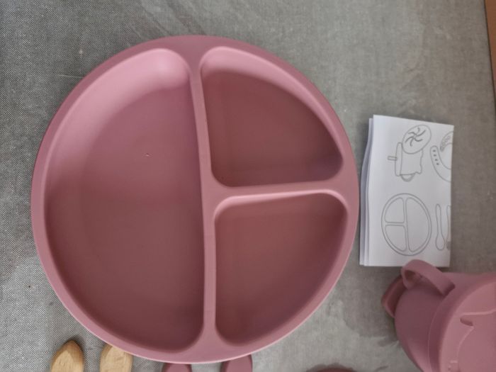 Set vaisselle silicone bébé - photo numéro 5