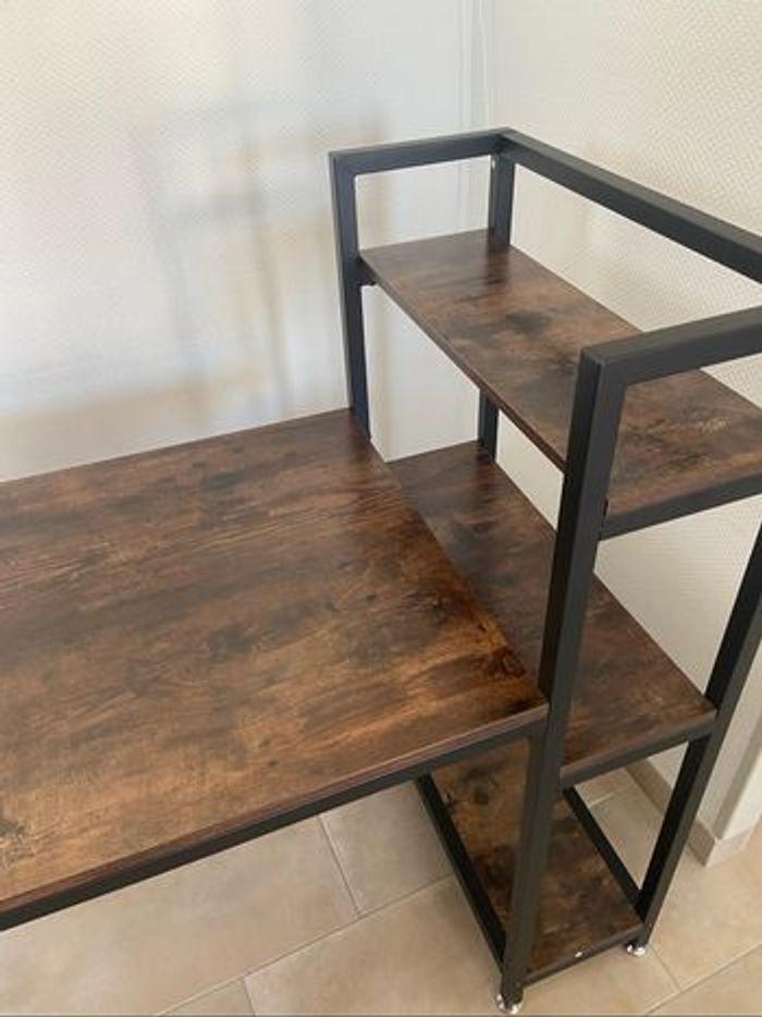 Bureau bibliothèque chic style industriel # design # tendance - photo numéro 2