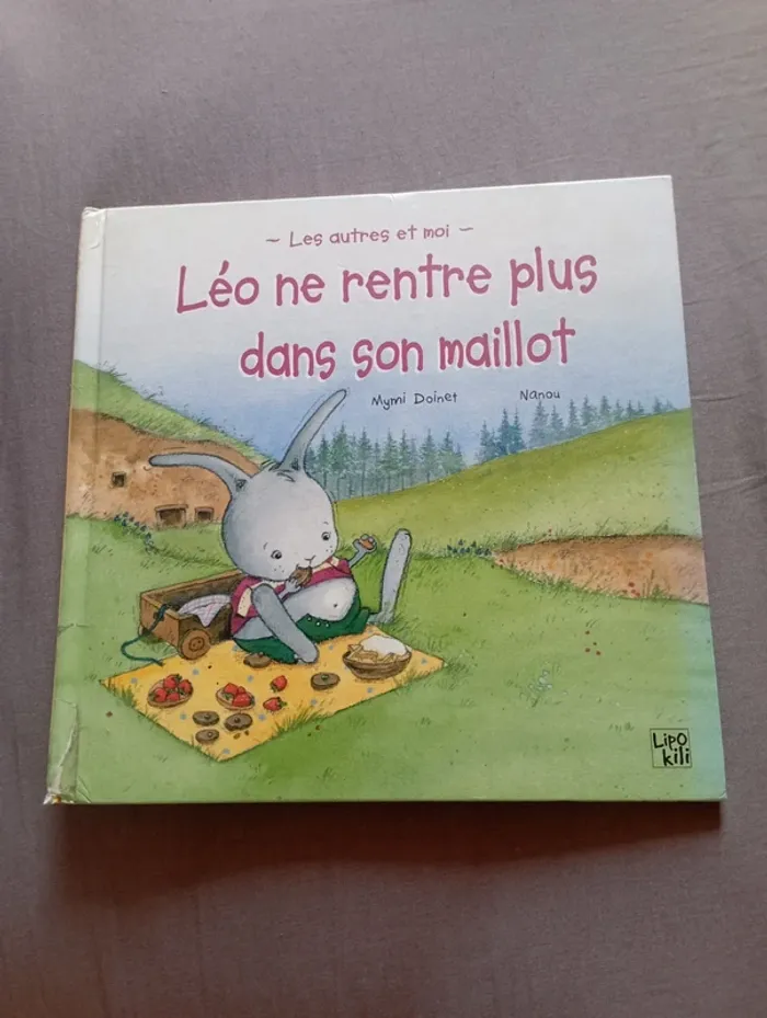 Livre Léo ne rentre plus dans son maillot