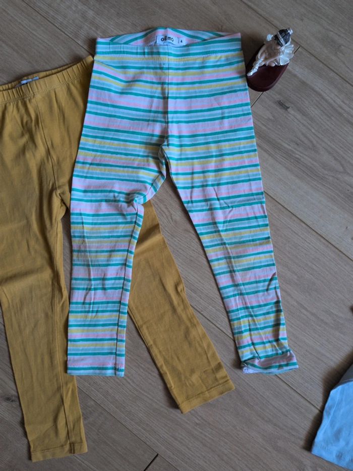 Lot de 4 leggings 4 ans - photo numéro 4