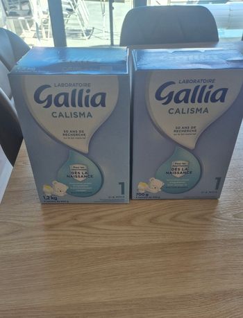 Lait gallia premier âge jamais ouvert