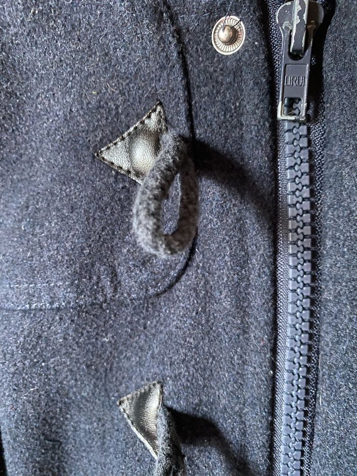 Manteau mi saison dufle coat bleu marine 6 ans kiabi - photo numéro 2