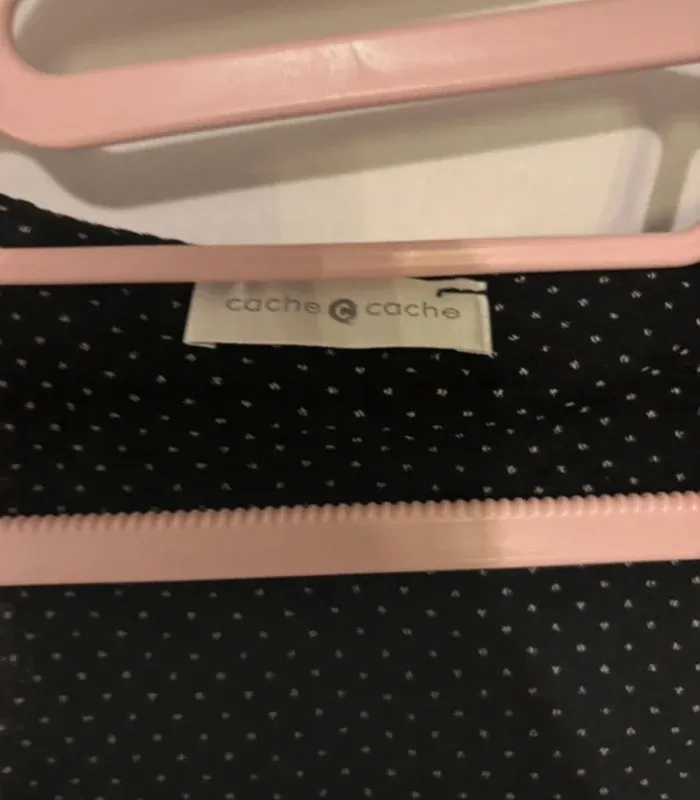 Haut noir asymétrique Cache Cache – taille 1 (S) - photo numéro 4
