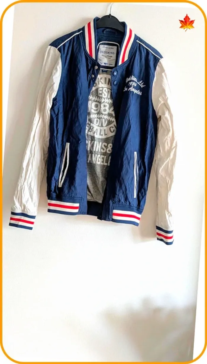 Veste blouson teddy homme Redskins M