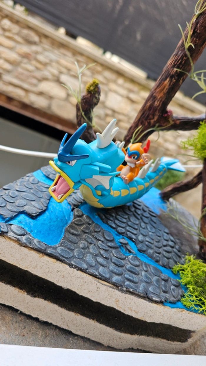 Super figurine Pokemon Nintendo Leviator et son chimpenfeu - photo numéro 6