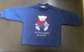 Pull ourson »Mini Malice »bleu marine 