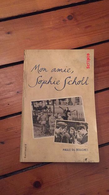 Mon amie Sophie scholl