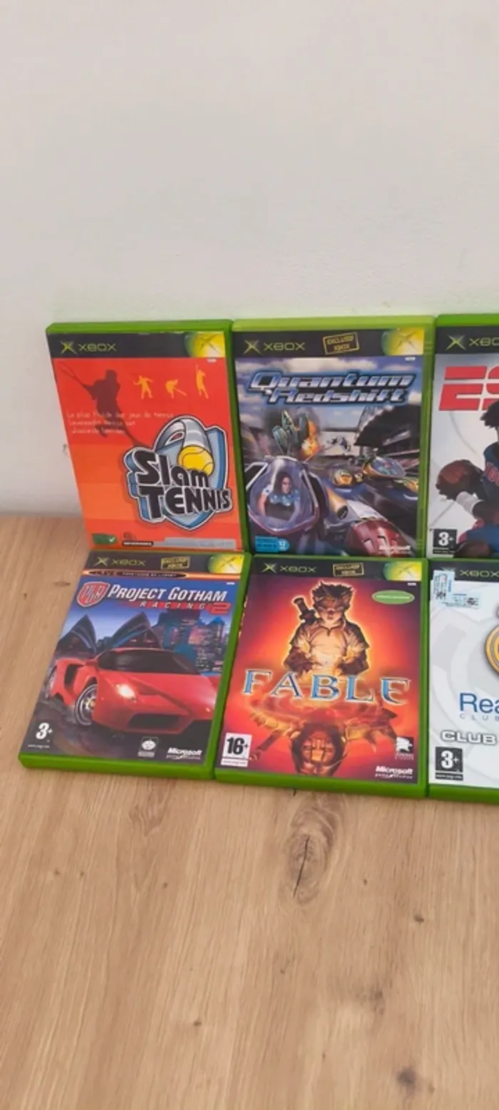 Lot jeux Xbox original - photo numéro 3