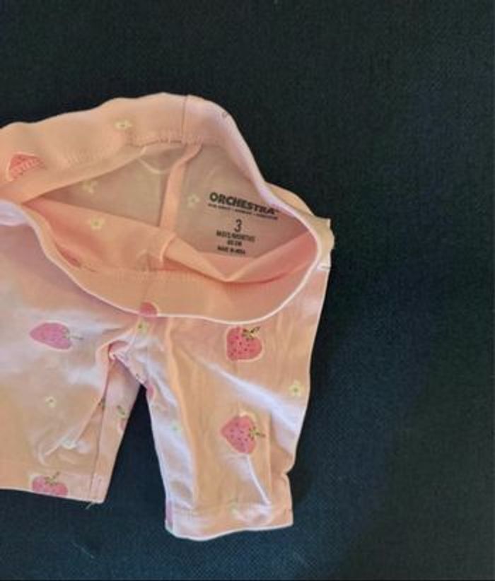 Lot de 2 leggings bébé fille - photo numéro 3