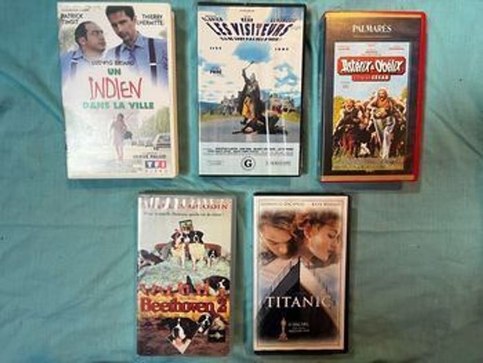 Cassettes vhs diverses - photo numéro 2