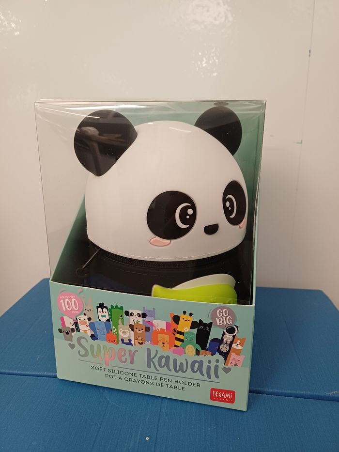 Pot à stylos Legami XXL Super Kawaii Panda (neuf)