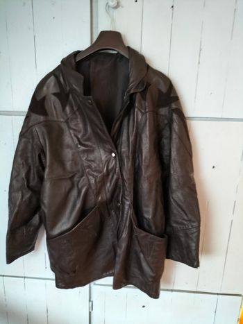 Veste cuir femme taille 44