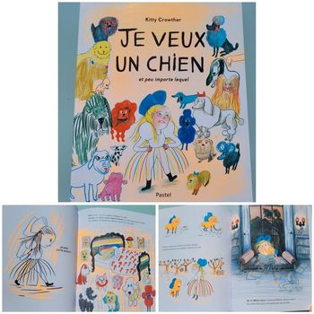 Livre couverture souple, l'école des loisirs 🐶 Je veux un chien et peu importe lequel 🐕 6-8 ans (48)