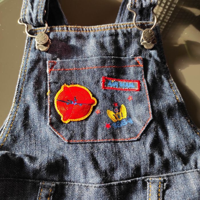 Salopette 12 mois jeans 👖 - photo numéro 2