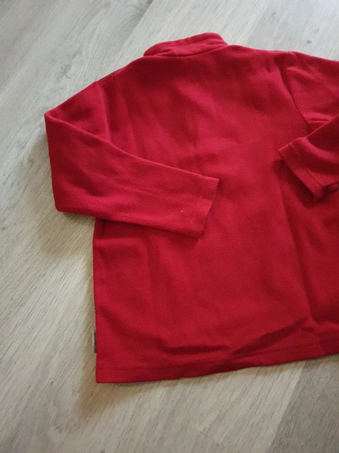 Sweat polaire 8 ans rouge - photo numéro 6